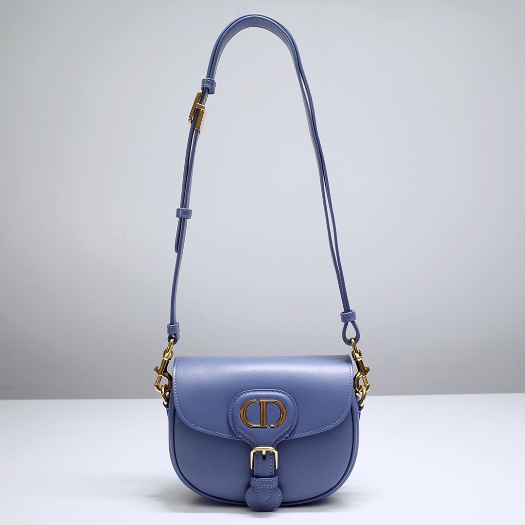 Mini Dior Bobby Bag Blue Box Calfskin